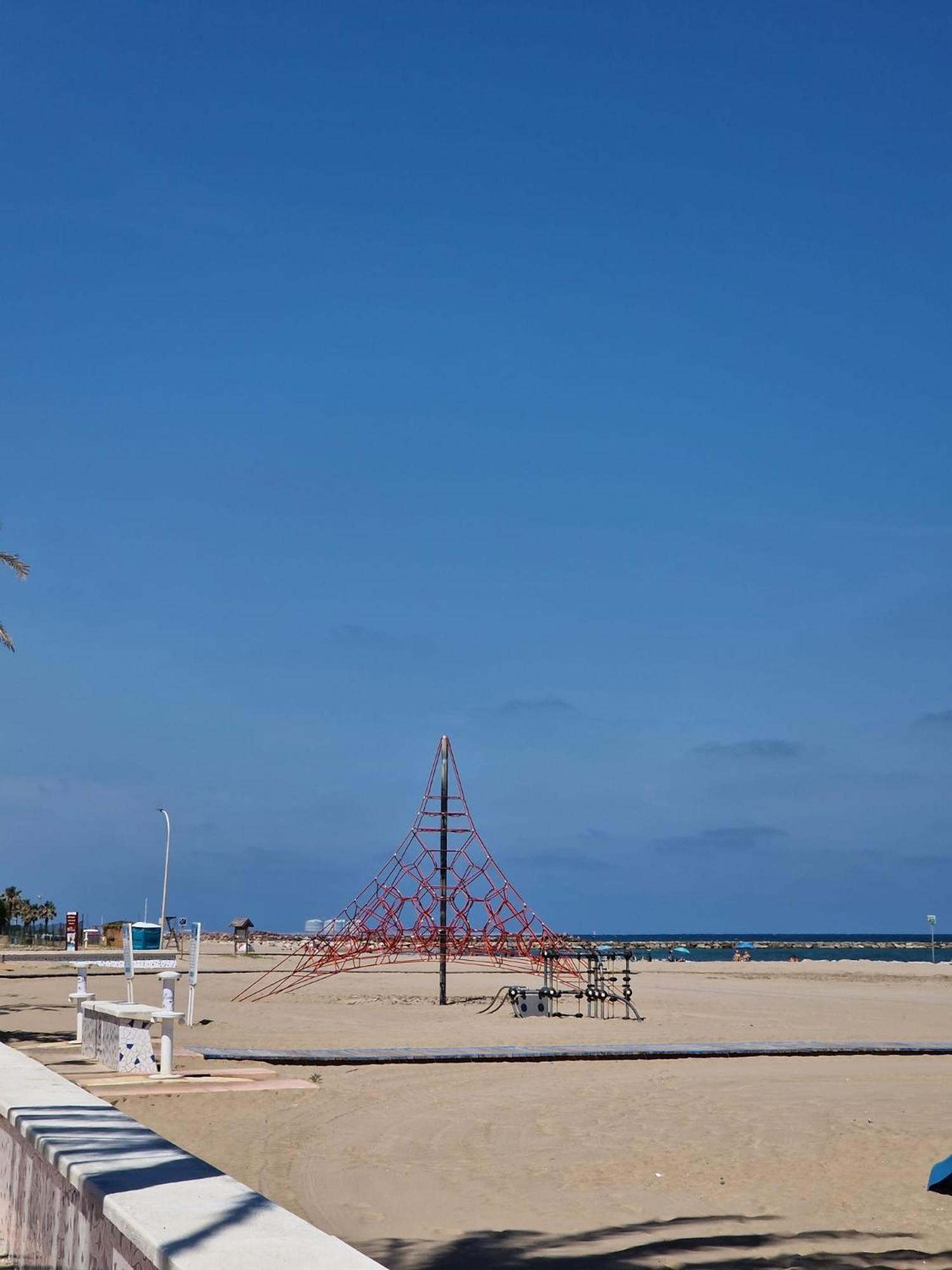 Apartamento Barbacoa, Piscina Y Playa Puebla de Farnals Exterior foto
